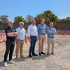Vend&eacute;e Energie et En44 posent la premi&egrave;re pierre de la future station BioGNV de Tougas